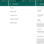 How to hide online status, second blue tick and blue tick on whatsapp