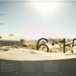 Sun + Sand – RainMeter Desktop with RSS Reader and Clock